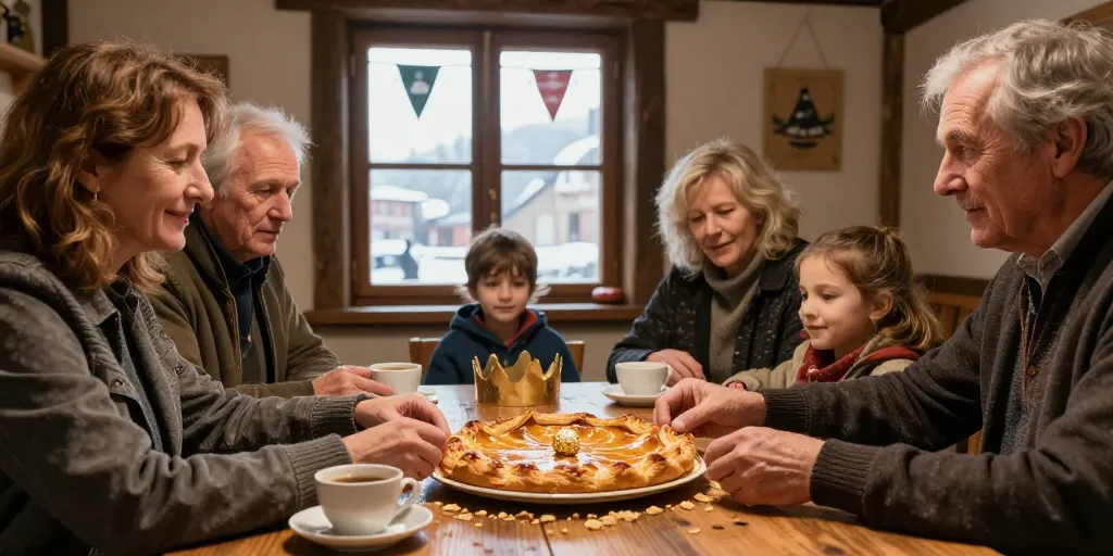Janvier en France : découvrez les coutumes, de la galette des rois aux célébrations locales !